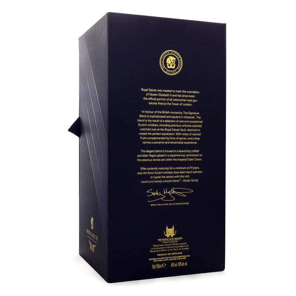 Royal Salute 21 Anos The Signature Blend - Blended Scotch Whisky 700ml - Hollister