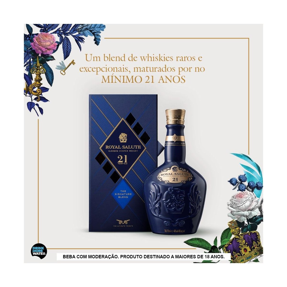 Royal Salute 21 Anos The Signature Blend - Blended Scotch Whisky 700ml - Hollister