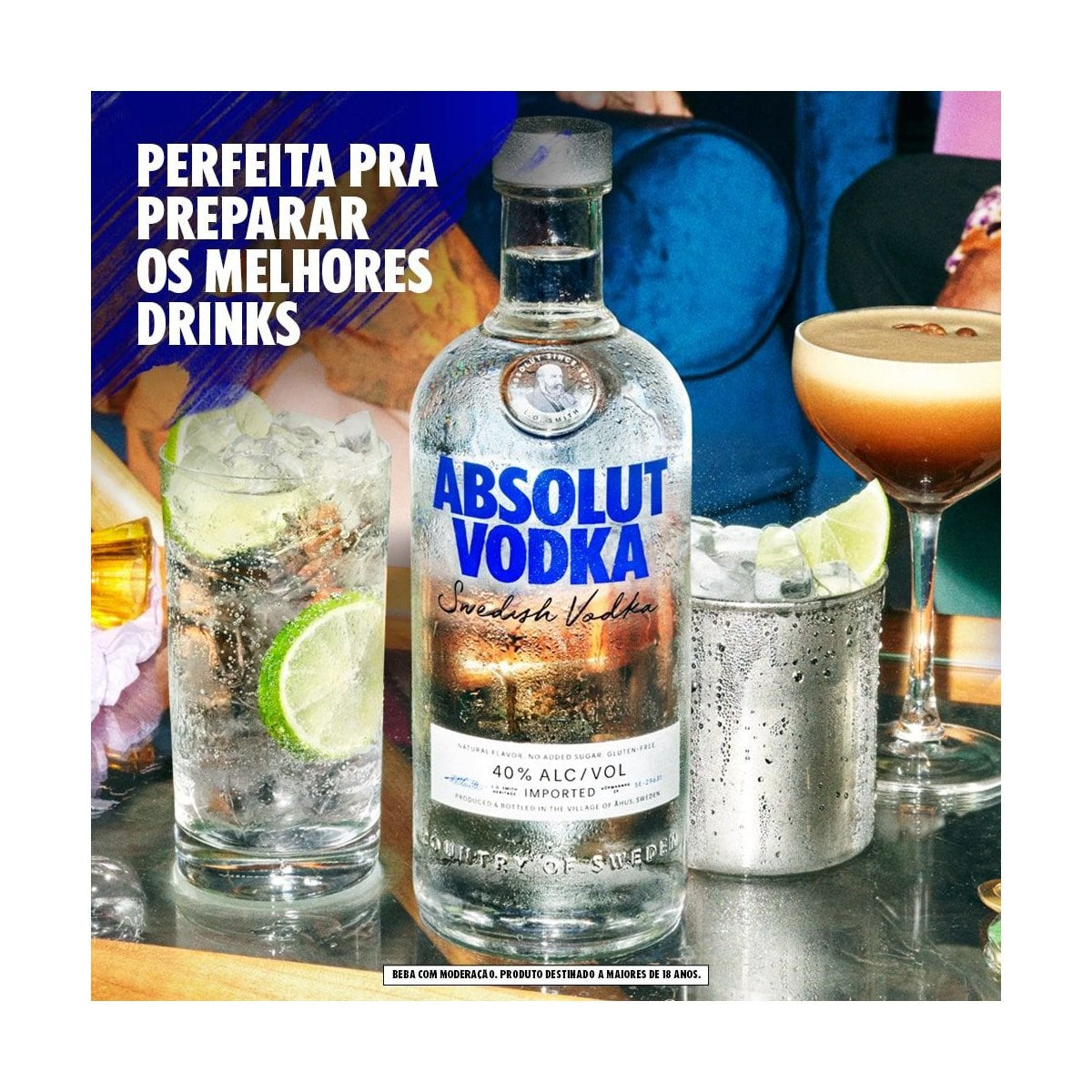 Vodka Absolut 1L - Hollister