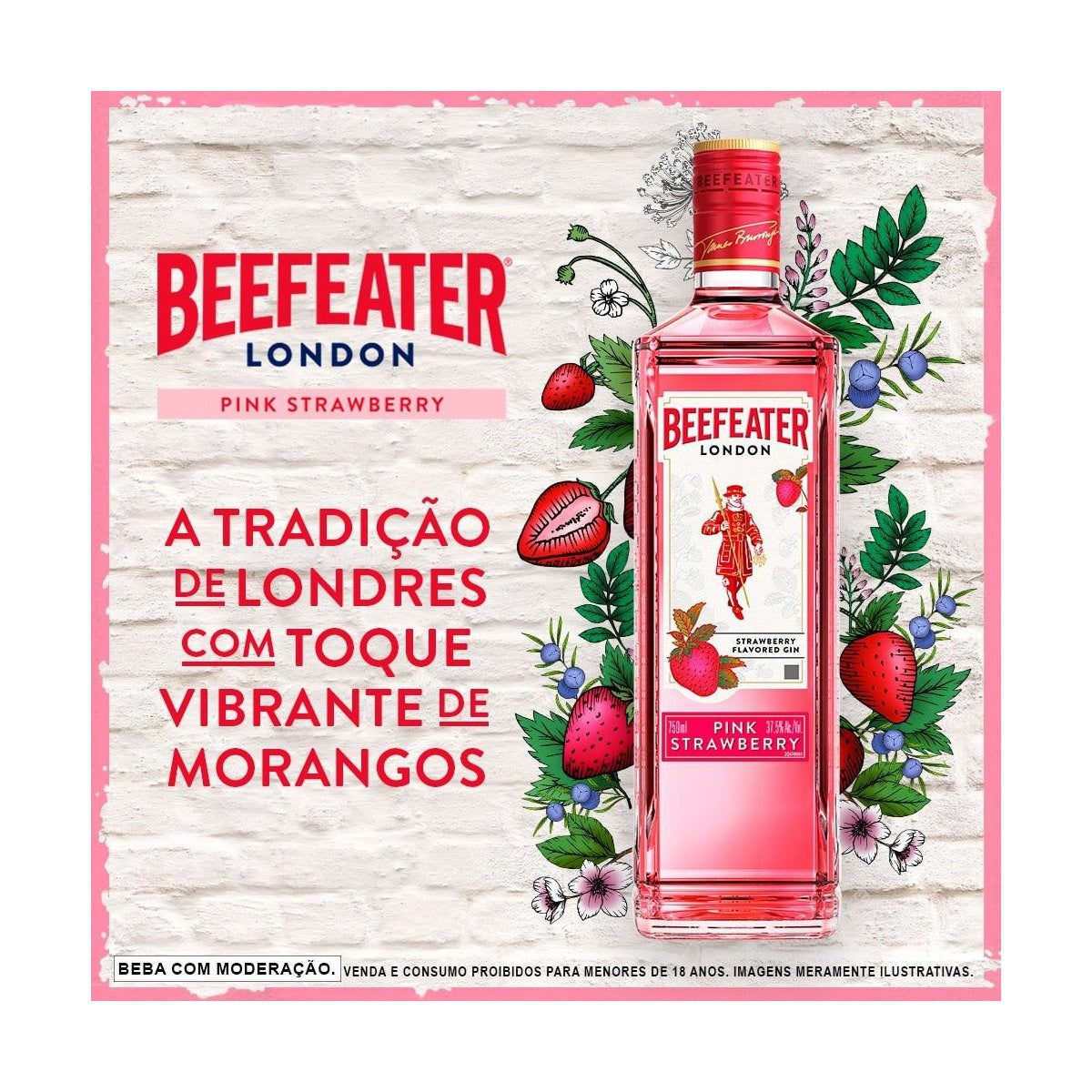 Gin Beefeater Pink 750ml - Hollister