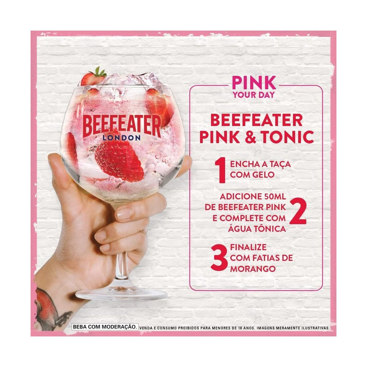 Gin Beefeater Pink 750ml - Hollister