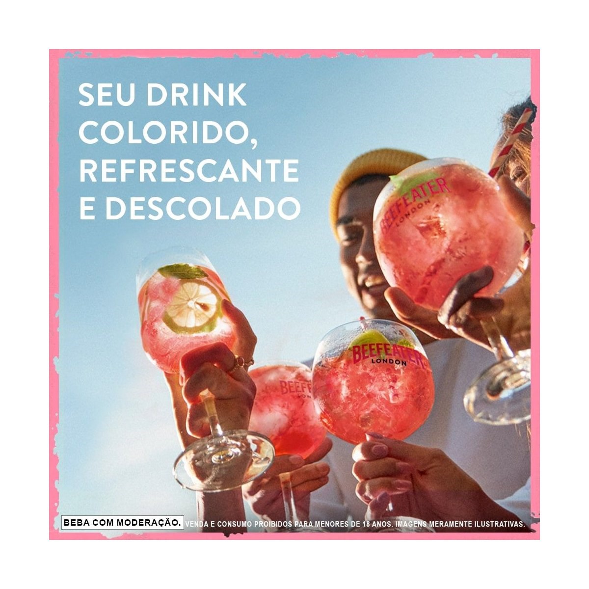 Gin Beefeater Pink 750ml - Hollister