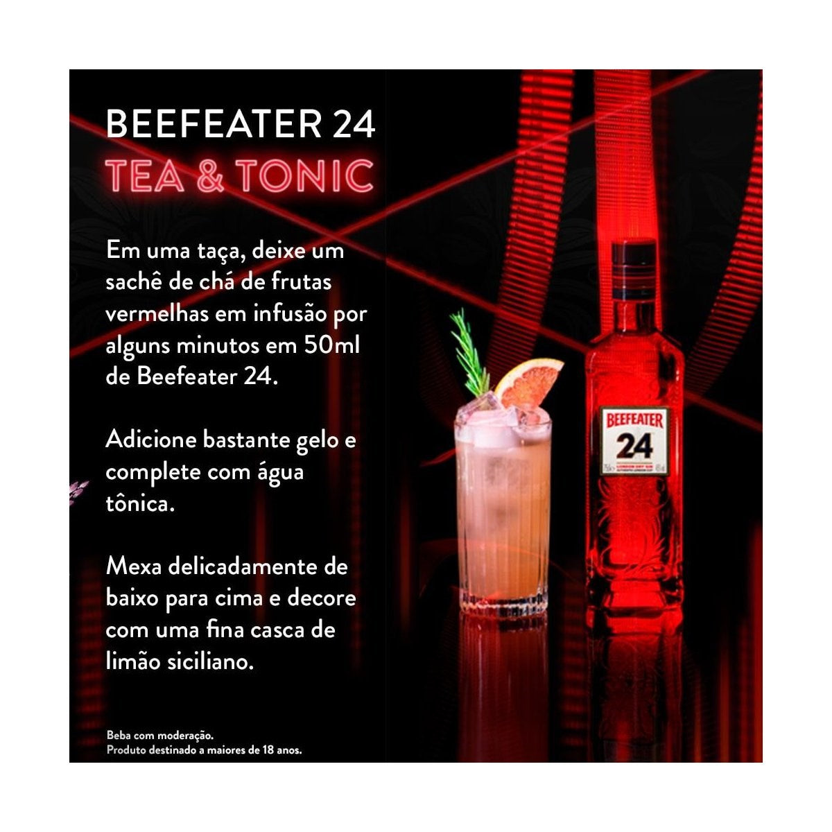 Gin Beefeater 24 London Dry 750ml - Hollister