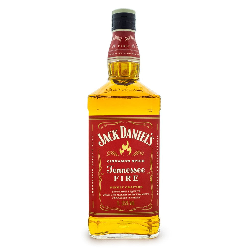 Jack Daniel's Fire - Licor de Whisky e Canela 1L - Hollister