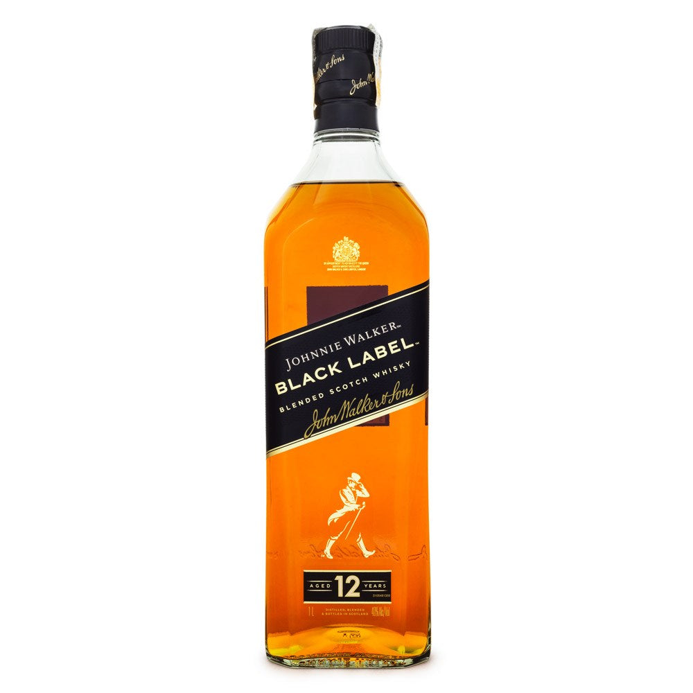 Johnnie Walker Black Label 12 Anos Blended Scotch Whisky 1L - Hollister