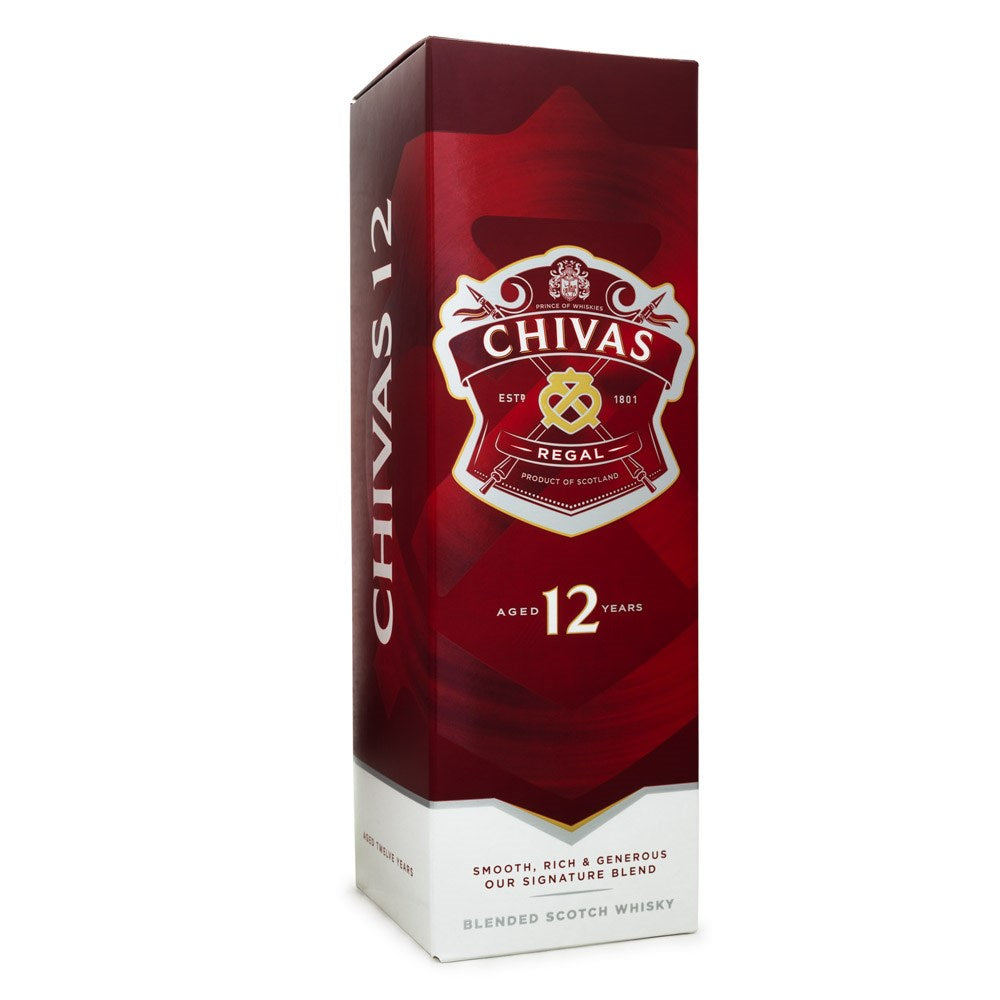 Chivas Regal 12 Anos Blended Scotch Whisky 1L - Hollister