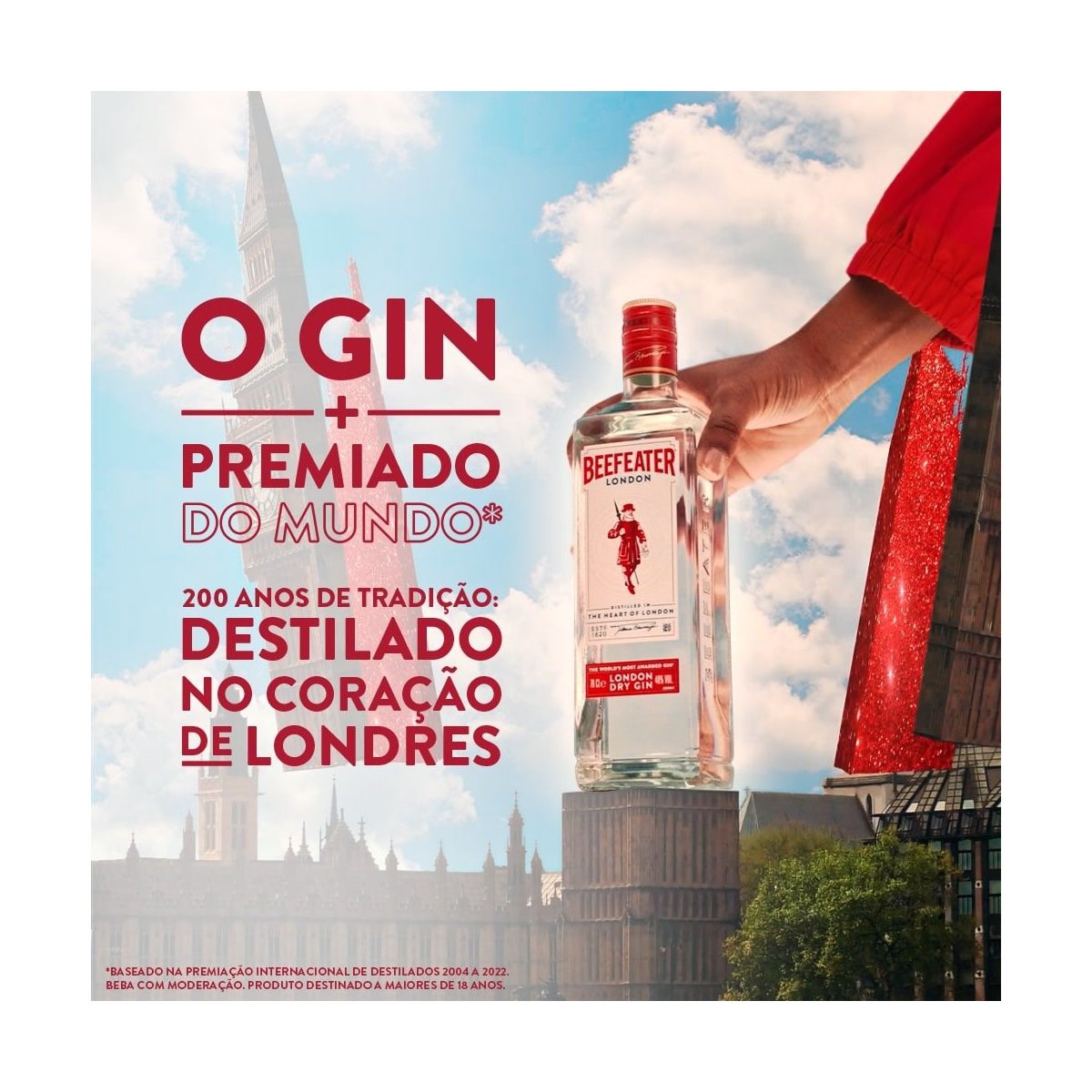 Gin Beefeater London Dry 750ml - Hollister