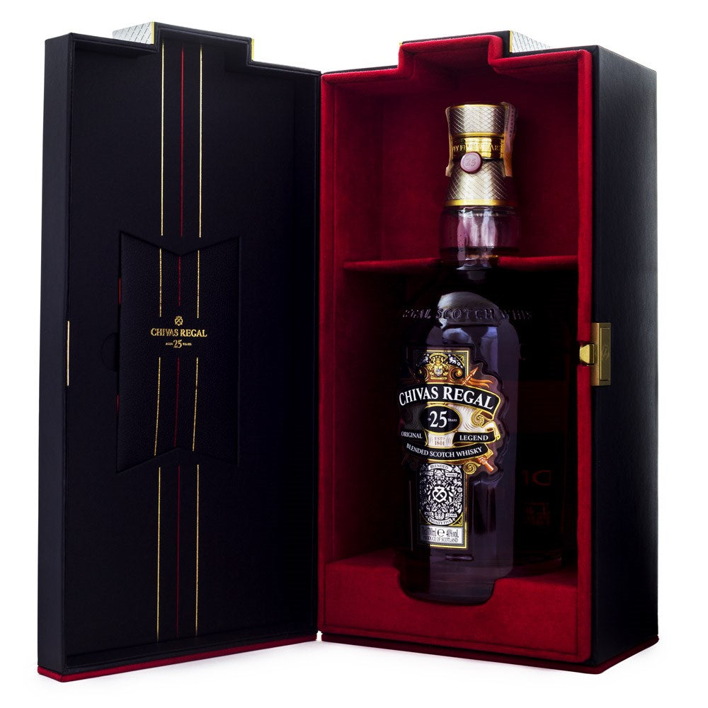 Chivas Regal 25 Anos Blended Scotch Whisky 700ml - Hollister