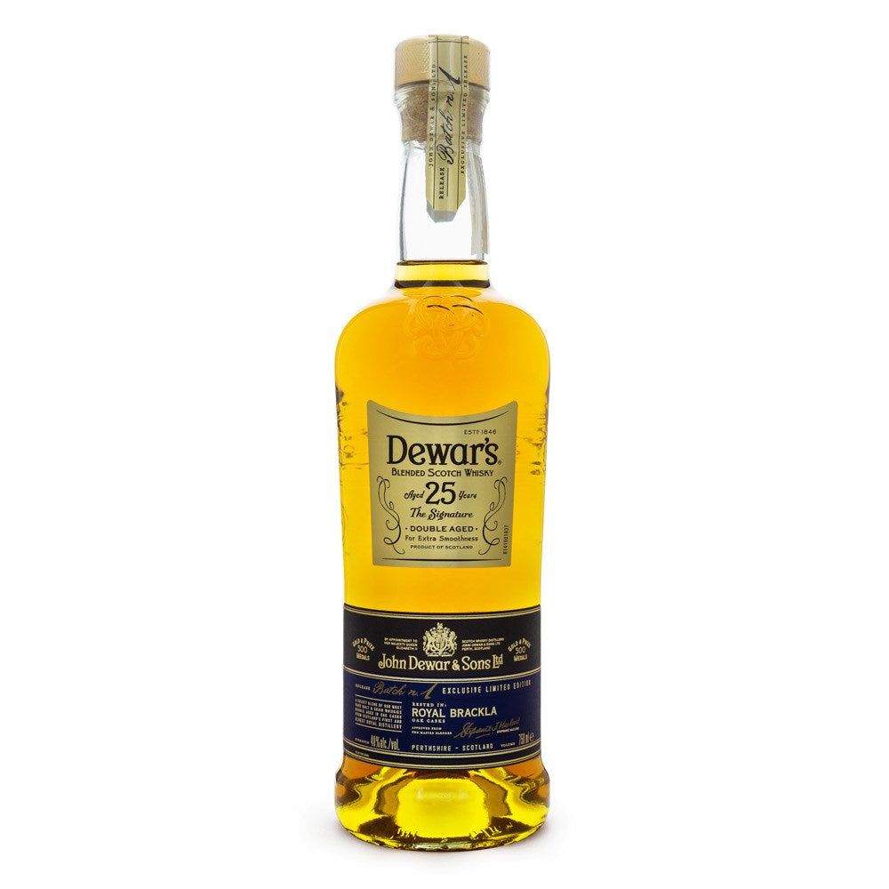 Dewar's 25 Anos Blended Scotch Whisky 750ml - Hollister