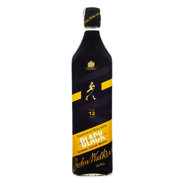 Johnnie Walker Black Label 12 Anos Edição Limitada Blended Scotch Whisky 750ml - Hollister