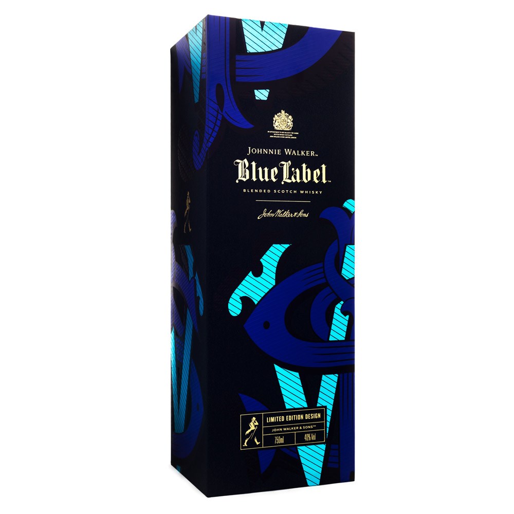 Johnnie Walker Blue Label Ed.Limitada Icons - Blended Scotch Whisky 750ml - Hollister