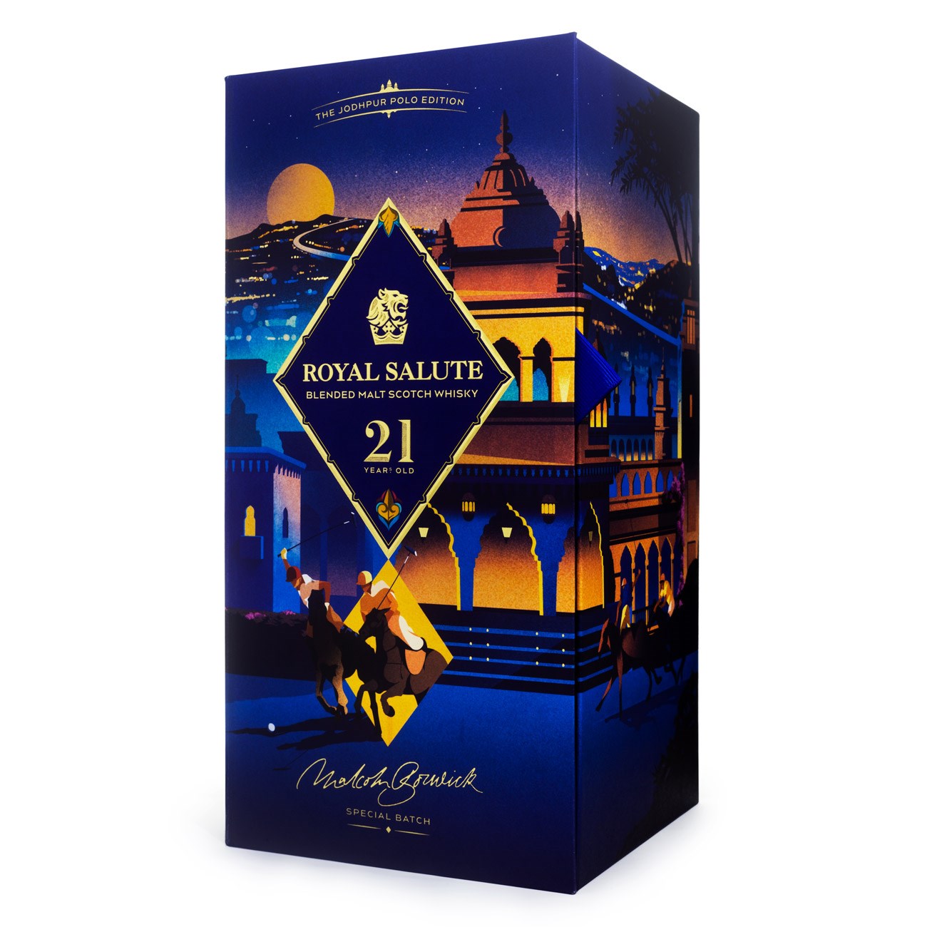 Royal Salute 21 Anos Jodhpur Polo Edition - Blended Malt Scotch Whisky 700ml - Hollister