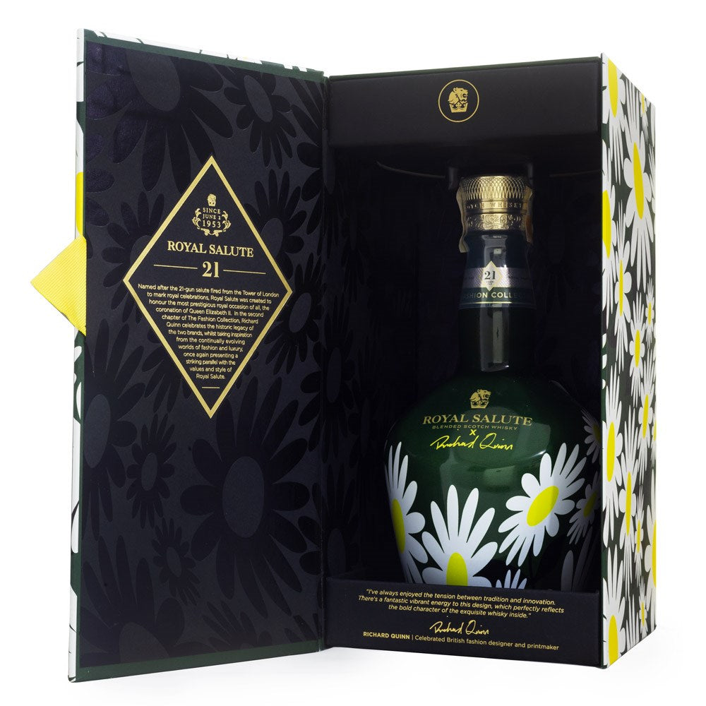 Royal Salute 21 Anos The Richard Quinn Edition II Daisy Blended Scotch Whisky 700ml - Hollister