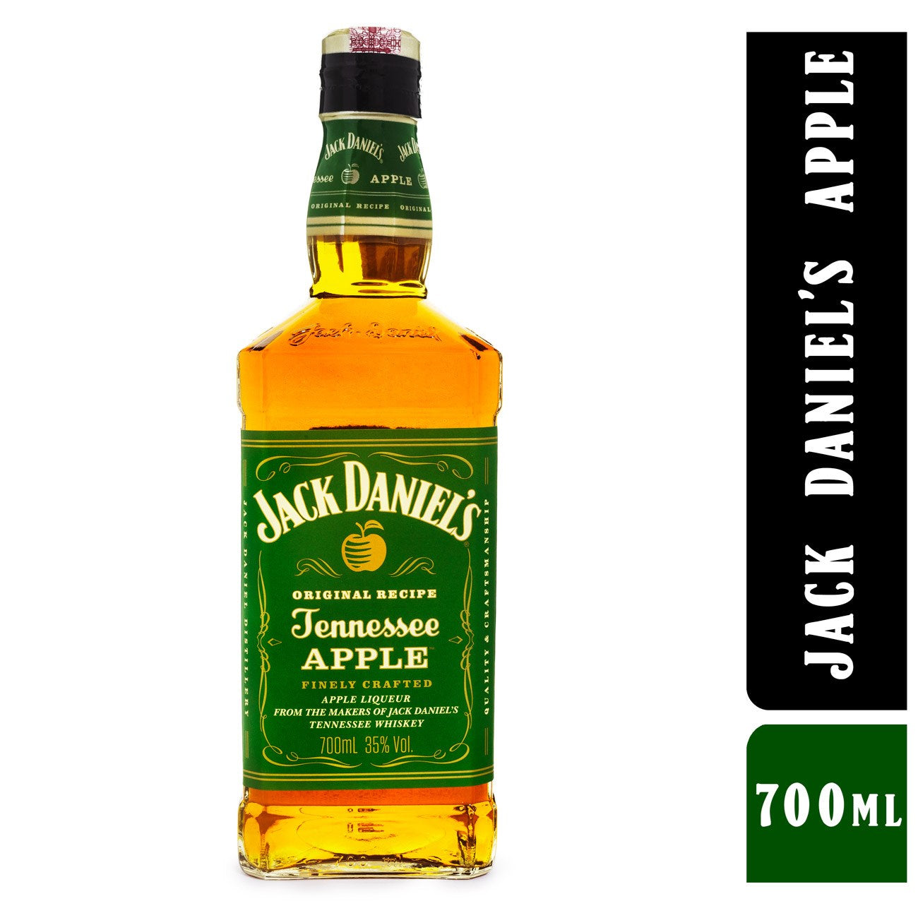 Jack Daniel's Apple - Licor de Whisky e Maçã Verde 700ml - Hollister