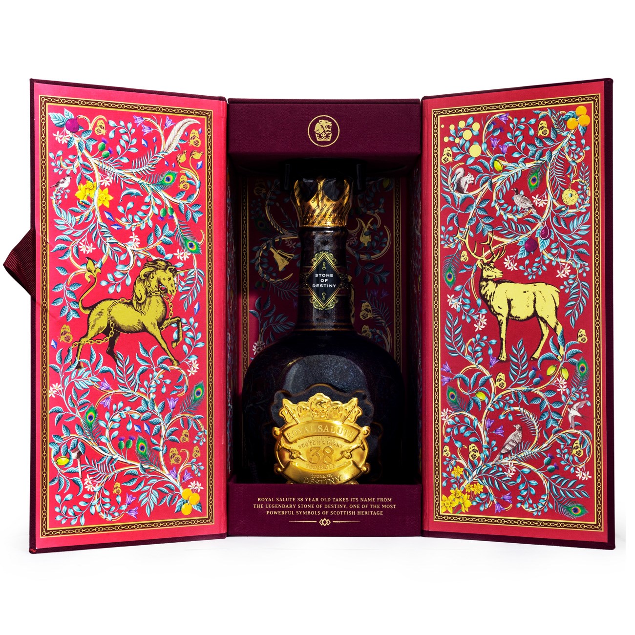 Royal Salute 38 Anos Stone of Destiny Blended Scotch Whisky 500ml - Hollister