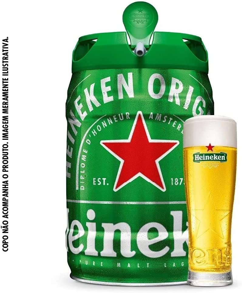 Cerveja Heineken Keg 5L - Hollister