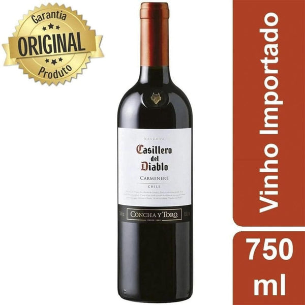 Vinho Casillero del Diablo Reserva Carmenere 750ml - Hollister