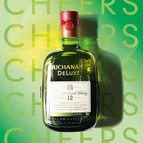 Buchanan's Deluxe 12 Anos Blended Scotch Whisky 1L