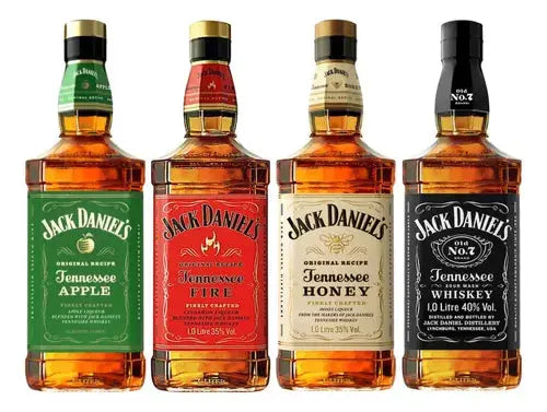 Kit 4 Whiskys Jack Daniels 1L - Hollister